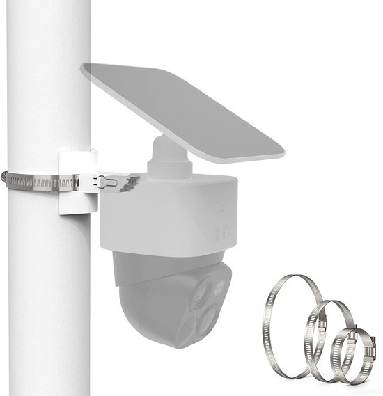 Camera Pole Mount Holder voor eufy Security SoloCam S340 - Buitenwandmontage - Perfect zicht - Verbeterde veiligheid - ShopVlot