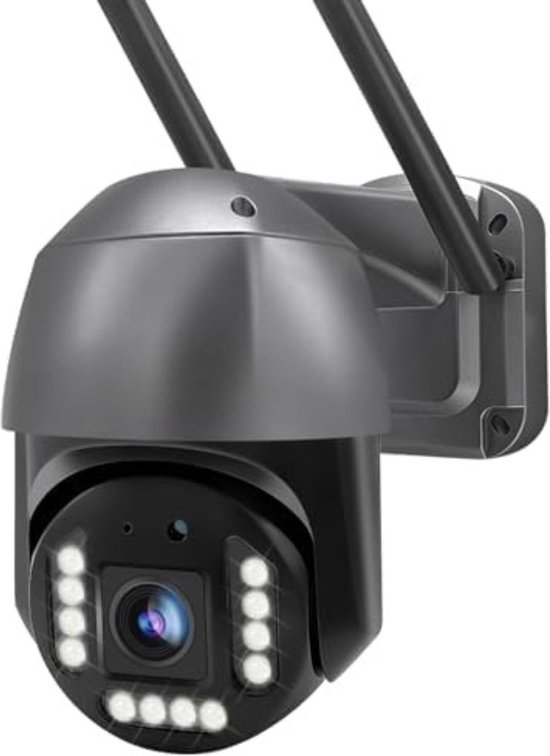 Camerabewaking - Draadloos - Beveiligingscamera voor Buiten - WiFi - Nachtzicht van Merkloos