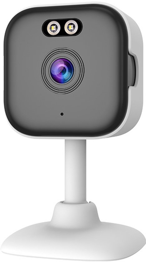 Camera's voor huisbeveiliging binnenshuis, binnencamera, plug-in beveiligingscamera binnenshuis, kleuren nachtzicht, tweerichtingsaudio, AI-bewegingsdetectie, babyfoon（Geen geheugenkaart meegeleverd） van Blink