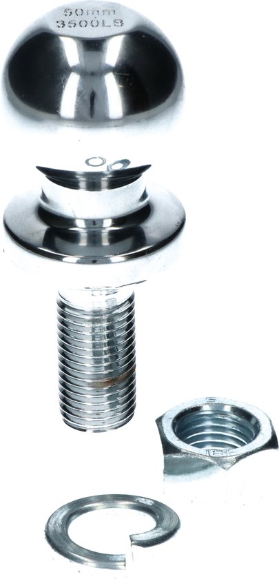 Carpoint Schroefkogel met Contramoer ø50mm | Trekgewicht tot 1500 kg van Carpoint