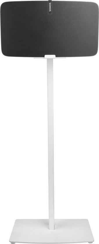 Cavus CSP5W Vloerstandaard geschikt voor Sonos PLAY:5 speaker Gen2 ( v.a. 2015) wit van Cavus