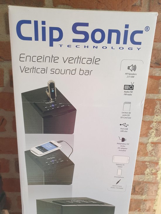 Clip sonic vertical soundbar van Clip Sonic