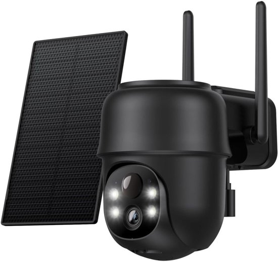 CLVP® Camerabewaking - Beveiligingscamera Draadloos Buiten - Bewakingscamera van Merkloos