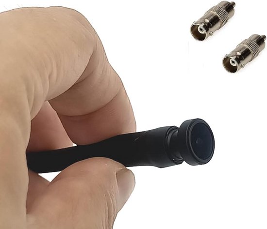 CNDST CCTV HD Mini Pinhole Beveiligingscamera 2.8mm 110 graden 1000tvl Mini Verborgen Analoge Bewakingscamera (DST-08WD) van Merkloos