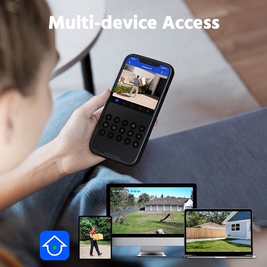 Complete Bewakingsset – Beveiligingssysteem – CCTV Camera Set – Analoge Camera’s – Surveillance Kit – 4TB HDD – Human/Vehicle Detection – Real-time E-mailalerts
