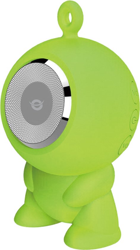 Conceptronic CSPKBTWPHFG Wireless Bluetooth Waterproof Speaker [180-16KHz IPX5, USB 400mA, Green] van Conceptronic