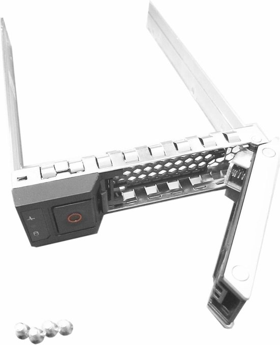 CoreParts KIT875 - HDD-Käfig - Schwarz - Metallisch - 3.5 - Dell PowerEdge R440 - R540 - R640 - R740 - R940 - C6420 - van CoreParts