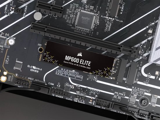 Corsair MP600 ELITE M.2 1 TB PCI Express 4.0 3D TLC NVMe van Merkloos