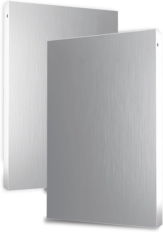 CRLYN® Harde Schijf Extern - Draagbare - 500GB Opslag - Zilver van Merkloos