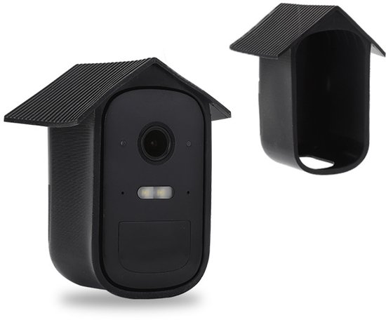 Crrynuo - Siliconen Beschermhoes voor EufyCam 2c - Allesomvattende Bescherming - Weerbestendig - Anti-Schok en Anti-Scratch-zwart van Merkloos