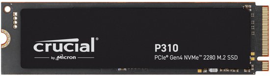 Crucial P310 4 TB M.2 PCI Express 4.0 NVMe van Merkloos