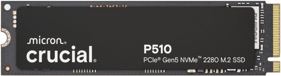 Crucial P510 2 TB M.2 PCI Express 5.0 NVMe TLC van Crucial