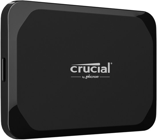 Crucial X9 | Externe SSD | 1TB | USB 3.2 Gen2 | 1.050MB/s read | 1.050MB/s write | Zwart van Merkloos