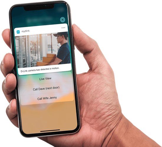 D-Link DCS-8350LH DCS-8350LH IP Bewakingscamera WiFi, Bluetooth 2560 x 1440 Pixel van Merkloos
