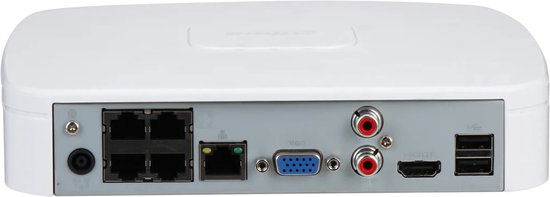 Dahua - 4K - NVR - 4kanaal - POE - 960GB SSD van Dahua