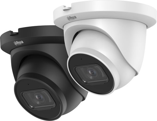 Dahua IPC-HDW2831TM-AS-S2 Ultra 4K HD 8MP Starlight buiten eyeball camera met POE, Wit, microfoon, IR nachtzicht, vaste lens en 120dB WDR - Beveiligingscamera IP camera bewakingscamera camerabewaking veiligheidscamera beveiliging netwerk camer van Merkloos