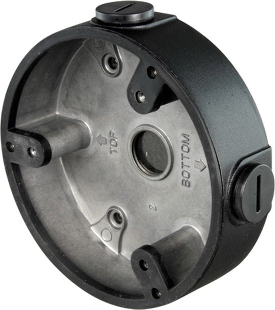 Dahua PFA137-B zwarte montagebox van aluminium