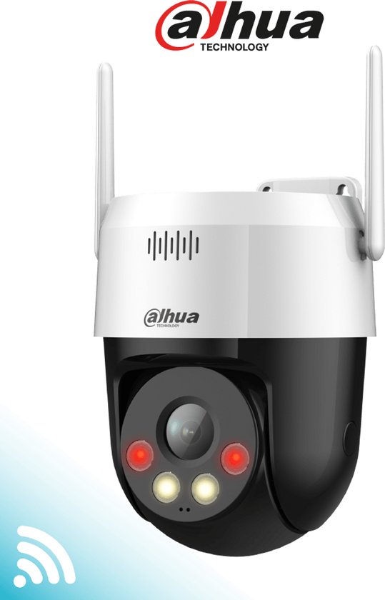 Dahua SD2A500HB-GN-AW-PV-S2 IP-camera 5mp met AI, pan en tilt, Wifi, audio 2 weg, sd opname, geluid en licht van Merkloos