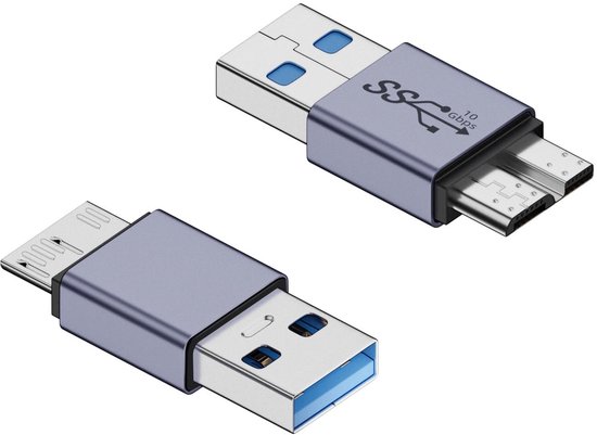 Dailygoods - USB 3.1 naar Micro B Adapter voor Externe Harde Schijf