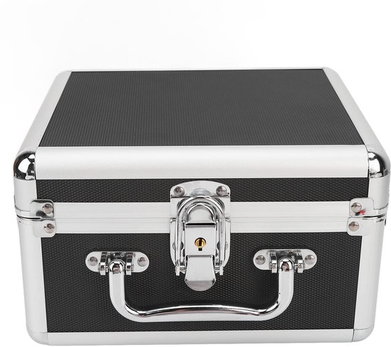 Dailygoody - OmGoods - Dailygoody - Harde schijf koffer - 2,5 inch harde schijf opbergdoos - Dubbele bescherming - Zwart - Schokbestendig - Veiligheidsslot - Geschikt voor