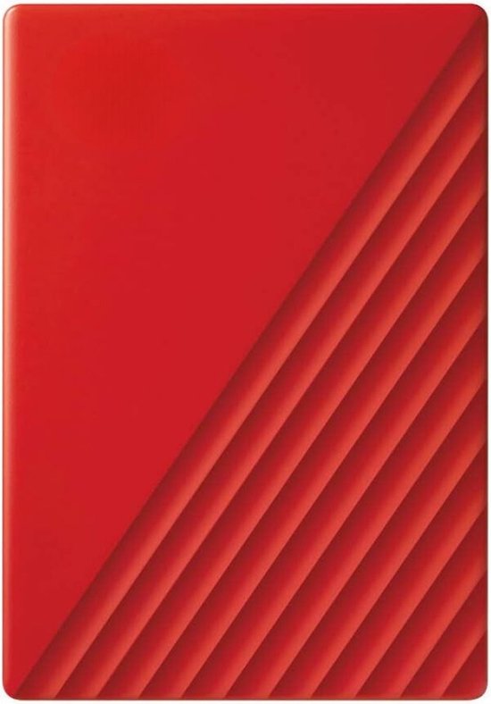 DailySupplies® Harde Schijf Extern - Draagbare - 2TB Opslag - Rood van Merkloos