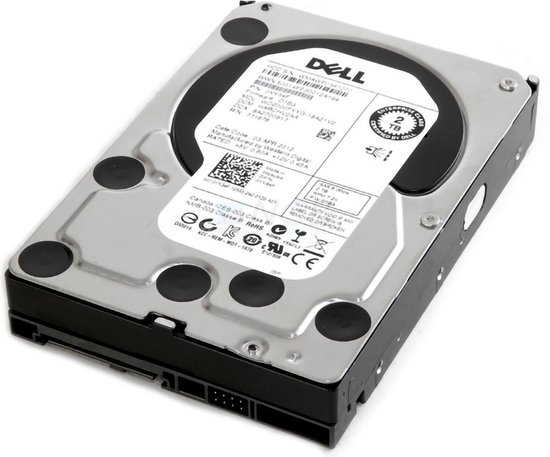 DELL 400-ATJZ interne harde schijf 2 TB 7200 RPM 2.5" SATA III