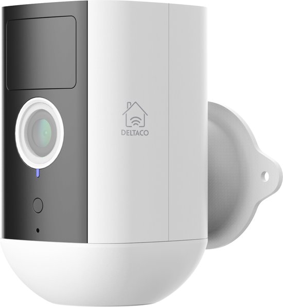 Deltaco Smart Home Slimme IP Beveiligingscamera - Buiten - IP54 - 2MP 1080p - Wit van Deltaco
