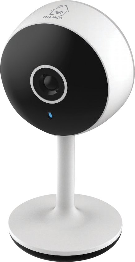 Deltaco Smart Home Slimme IP Beveiligingscamera - Indoor - 2MP 1080p - Wit van Deltaco