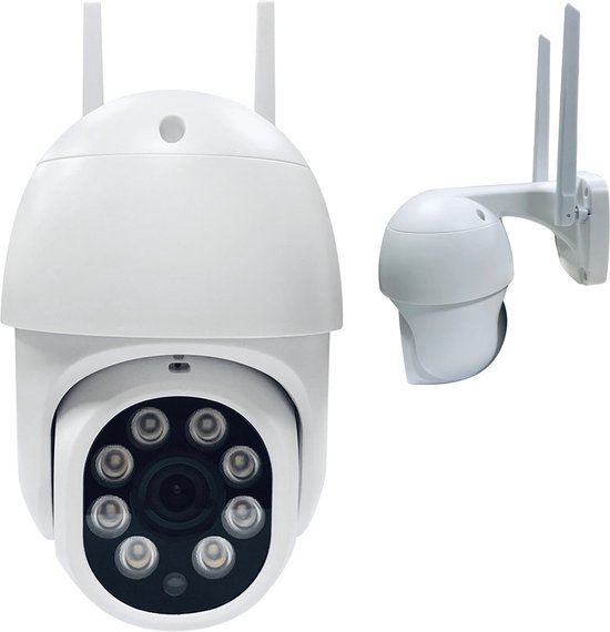 Denver Beveiligingscamera Buiten en Binnen - met Nachtzicht - Met WiFi & App - Full HD - Bewegingsdetectie - IOC224 van Merkloos