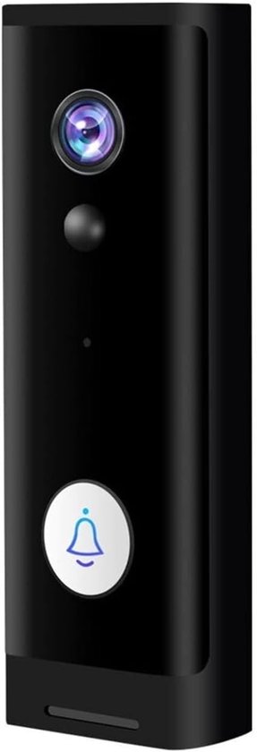Deurbel Camera - Slimme Draadloze - Huis Beveiligen - Nachtzicht PIR Alarm - 1080P HD - Zwart