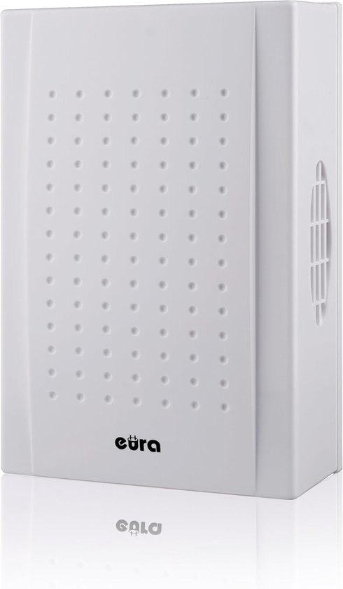 Deurbel Dubbel Geluid - Gong Mechanisch - Welkom Thuis - Warmtebescherming Spoel - 14.5 x 9.5 cm - Wit