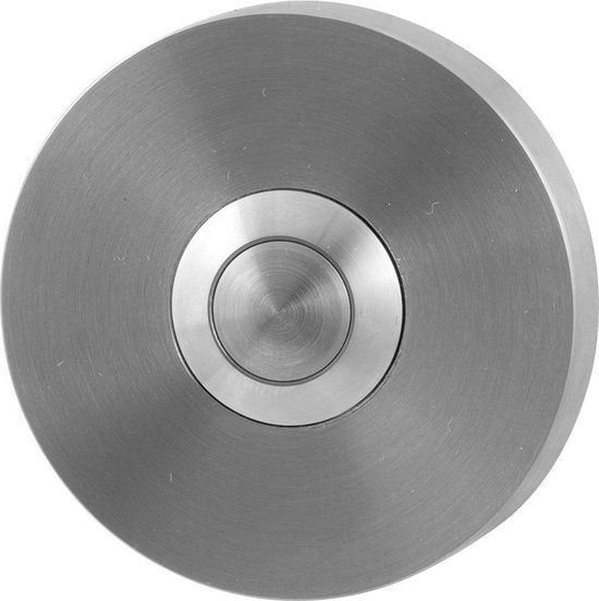Deurbel - RVS geborsteld - RVS - GPF - Rond RVS Geborsteld 50x8mm GPF9827.09