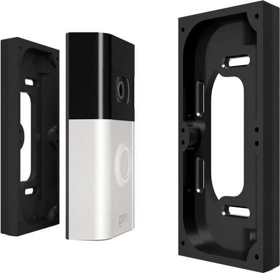 Deurbel Spacer - Ring Verhoger - Installatie Gemak - Verbergt Bedrading - 0.5 inch - Zwart