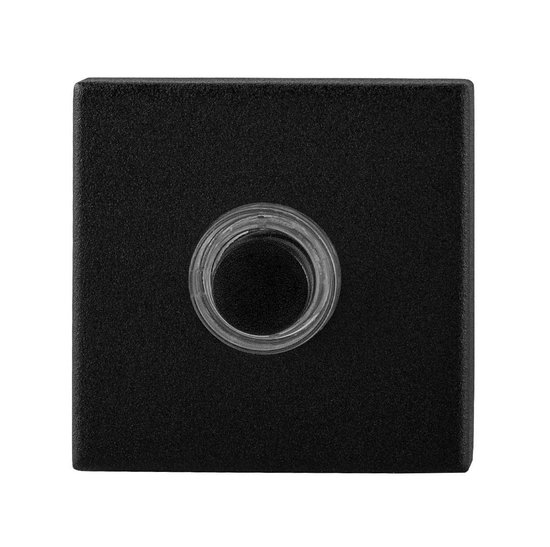 Deurbel - Zwart - RVS - GPF - GPF8826.02 zwart vierkant 50x50x8 mm