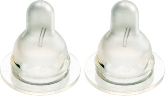 Difrax Flessenspeen Natural - Maat Medium - 2 stuks van Difrax