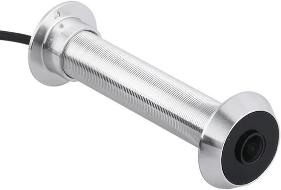 Digitale Deurcamera - Kijkgat Camera - Huis Beveiliging - Bewegingsdetectie Opname - 14 x 9 x 4 cm - Zilver