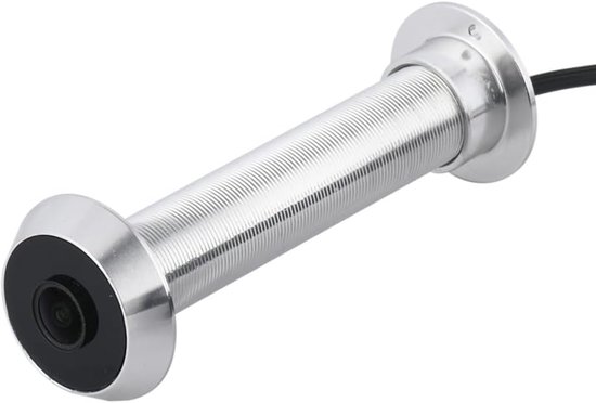Digitale Deurcamera - Slim Kijkgaatje - Woning Beveiligen - Nachtzicht - 14 x 9 x 4 cm - Zilver