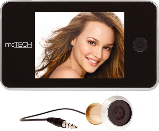 Digitale Deurspion met 3,5 inch LCD-display voor Deurdiktes van 38-110 mm