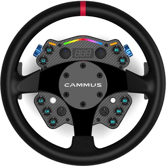 Direct Drive Lenkrad USB Zwart - Stuur Feedback Forceren - PC Gaming Accessoire - Zwart - Spelcomputer Controller