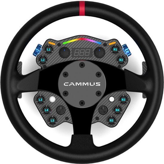 Direct Drive Lenkrad USB Zwart - Stuur Feedback Forceren - PC Gaming Accessoire - Zwart - Spelcomputer Controller