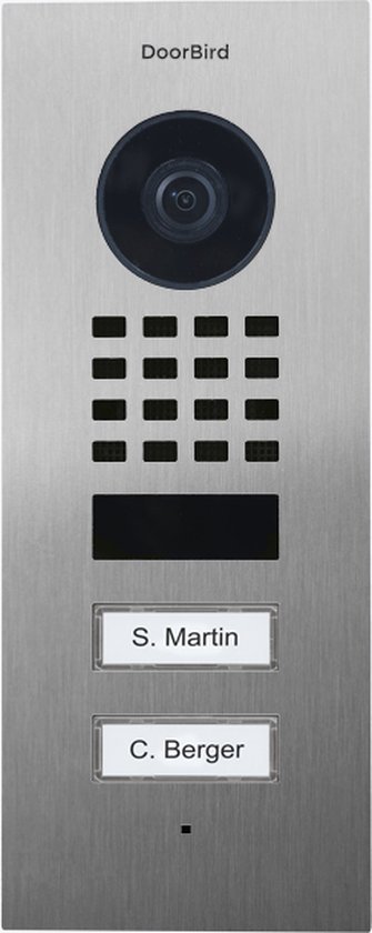 DOORBIRD D1102V FLUSH-MOUNT IP VIDEO DOOR STATION van Merkloos