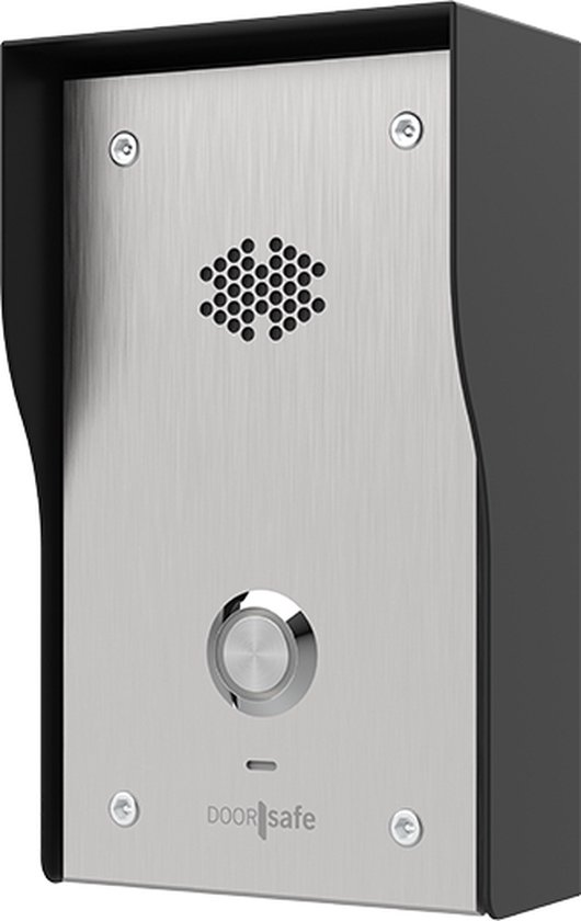Doorsafe 1000 - GSM deurbel intercom (2/3/4G) - SIM kaart voor nodig - Belt je op als iemand aanbelt - Eenvoudig in gebruik, geen app nodig, 100% Betrouwbaar & 100% Privacy - inbouw of opbouw