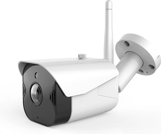 Doorsafe 3123 - Beveiligingscamera, WiFi & RJ45, bullit, voor buiten, via Smart Life app van Tuya van Doorsafe