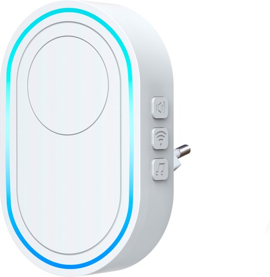 Doorsafe 6603 | WiFi gong (chime) voor Doorsafe internet camera deurbellen van Merkloos