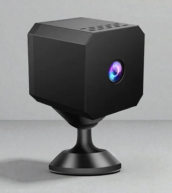 Draadloze Beveiligingscamera Buiten & Binnen – 90 Dagen Batterij – Nachtzicht 10m – Magnetische Montage – Zonder WiFi of Stroom – Outdoor Camera met Bewegingsdetectie van Merkloos