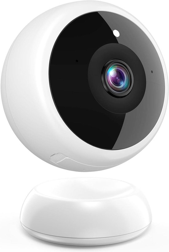 Draadloze Beveiligingscamera - Buiten Camera HD Camera - Huis Beveiligen - Magnetische Montage - 2K HD - Wit