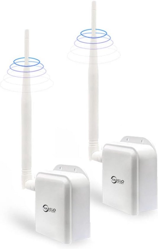 Draadloze Brug Point-to-Point voor Buiten: 800m Bereik WiFi Overbrugging voor IP Camera's en Beveiliging
