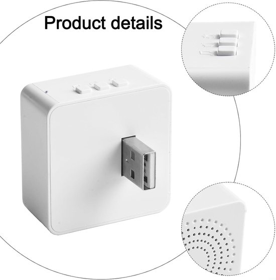 Draadloze Deurbel Camera - Smart Home Beveiliging - Voordeur Bewaken - HD Twee Weg Intercom