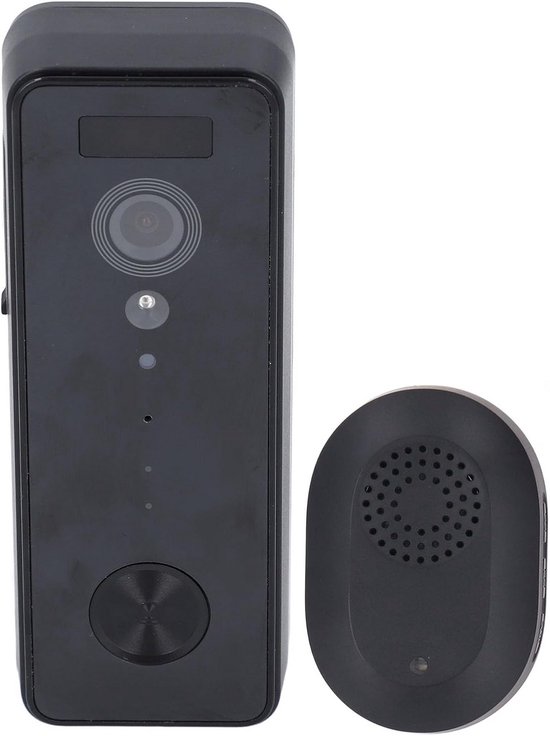 Draadloze HD Video Deurbel met Nachtzicht en Tweeweg Audio (2.4/5GHz WiFi)