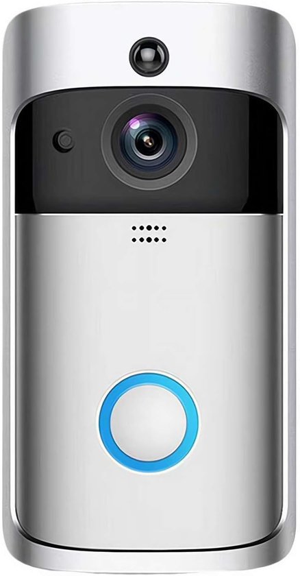Draadloze HD WiFi Videocamera Deurbel met Nachtzicht en Tweeweg Audio